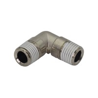 Elbow Brass Nickel Plated Pipe Fitting Male to Male